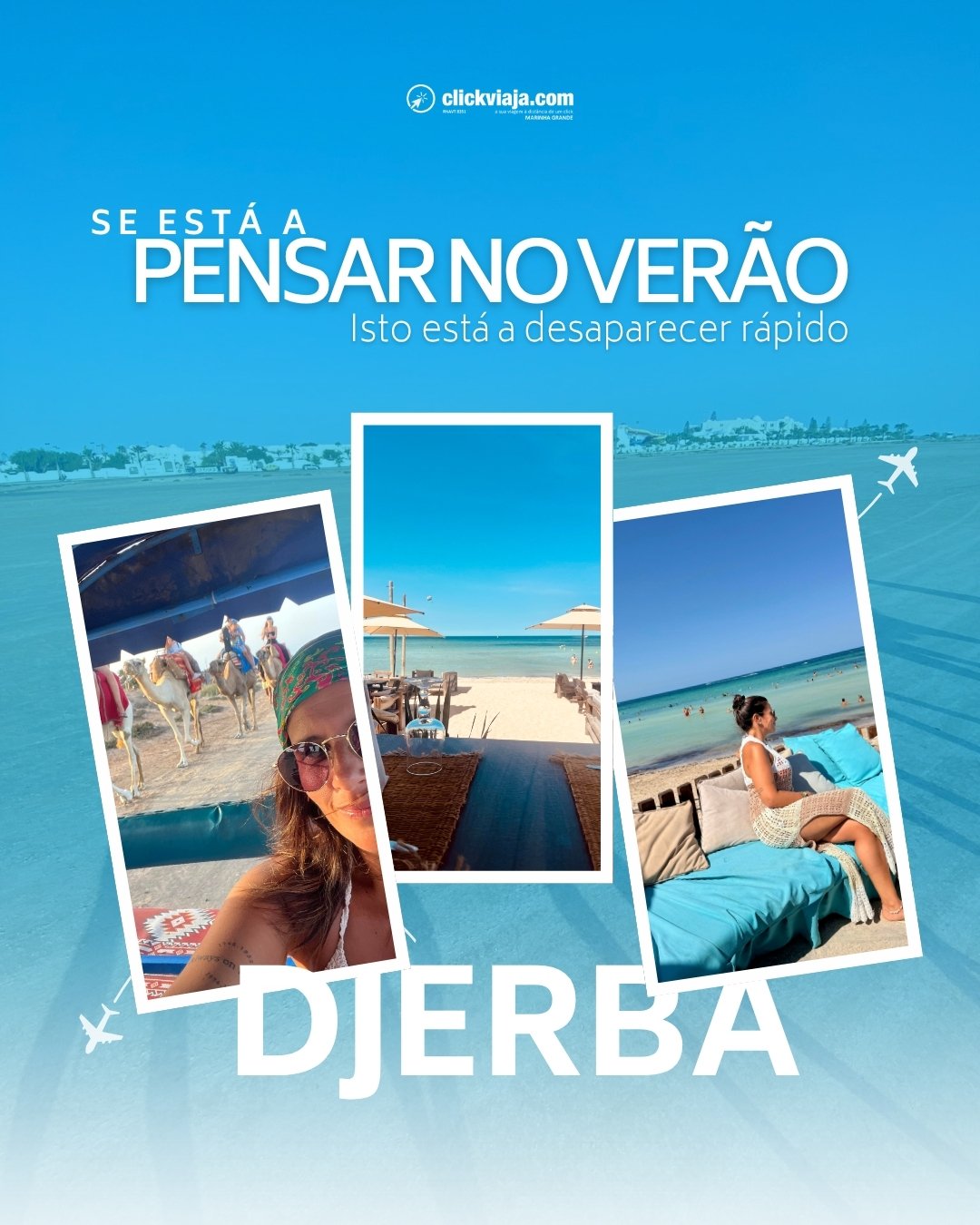 Se está a pensar no verão... isto está a desparecer rápido